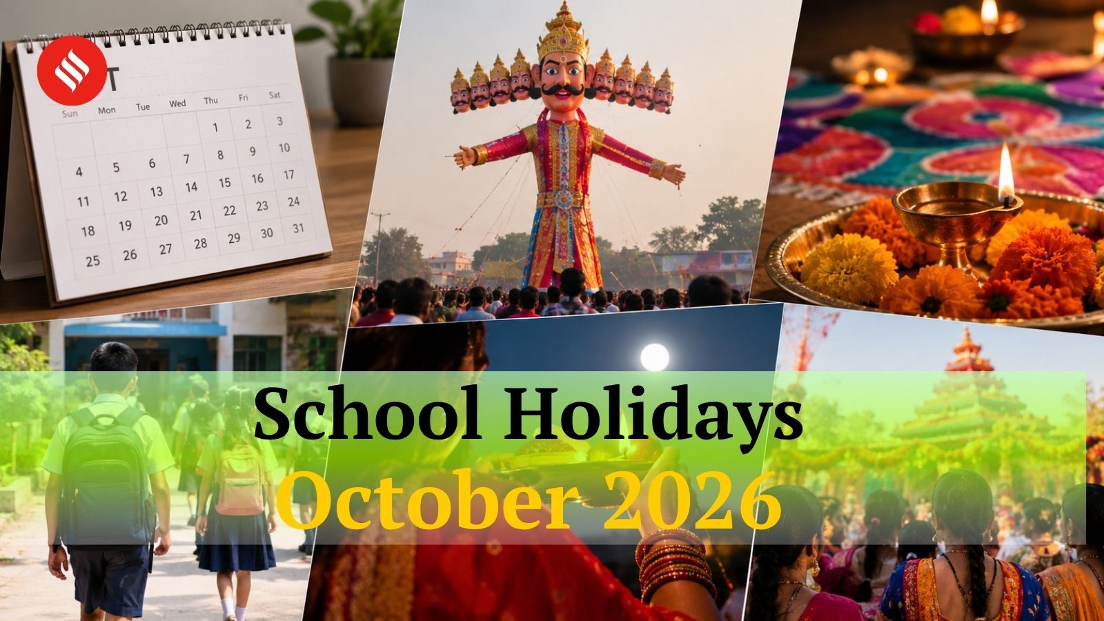 School Holiday October 2026: List of days when schools, colleges will remain closed – politics School Holiday October 2026: List of days when schools, colleges will remain closed – politics