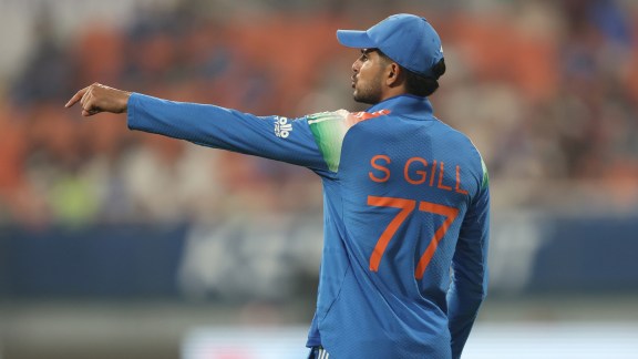 India captain Shubman Gill of India during the 3rd ODI match against the West Indies (BCCI Photo)
