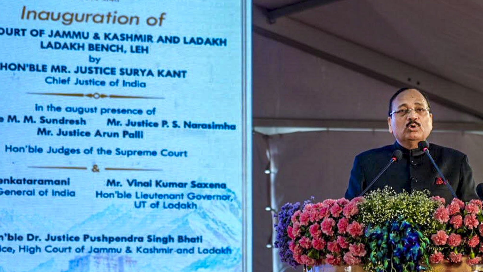 CJI inaugurates 'highest' High Court bench in Leh: ‘Crossed passes to reach Ladakh’