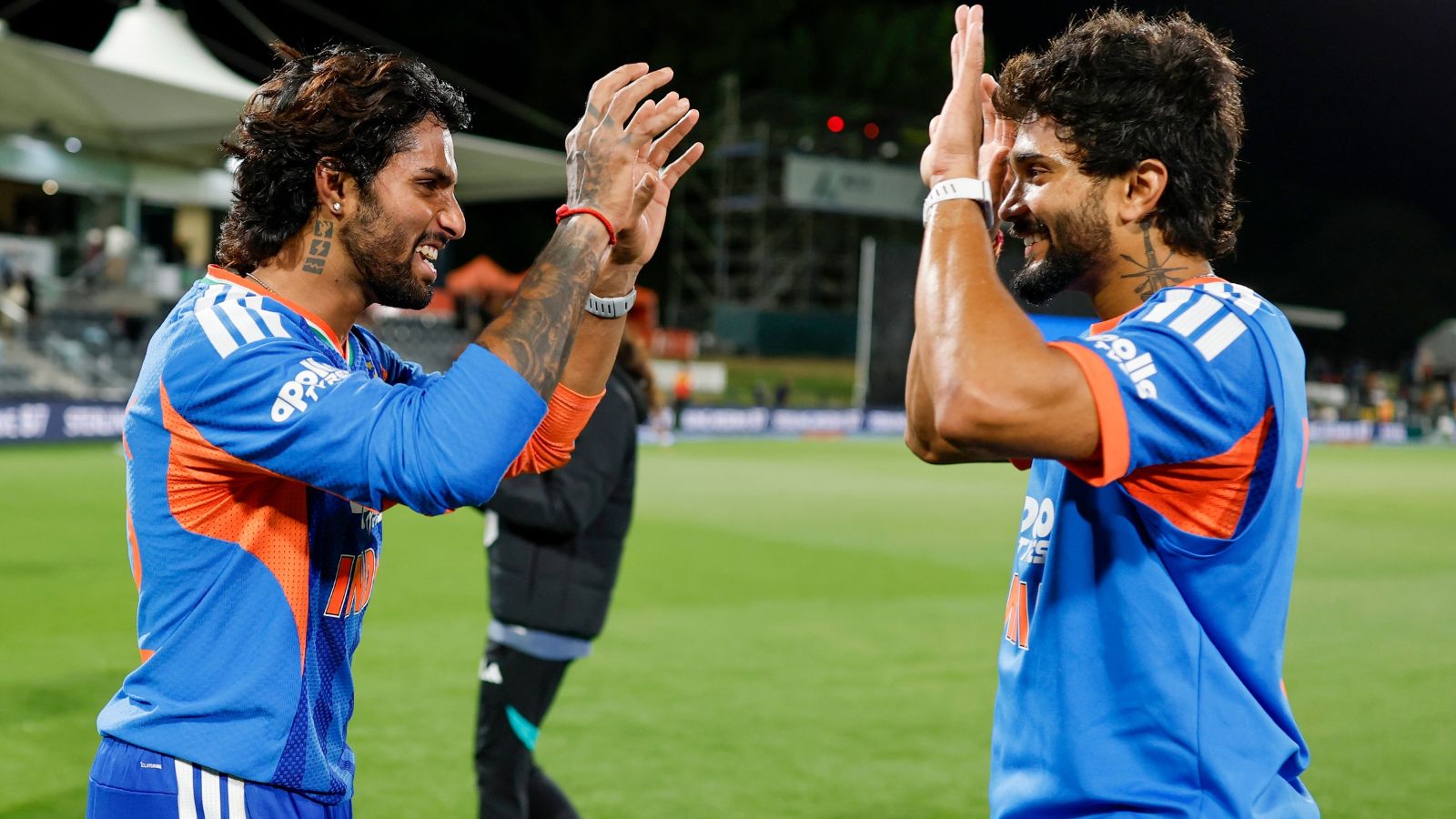 Tilak Varma and Nitish Reddy turn 112 for 6 into a win, in Christchurch
