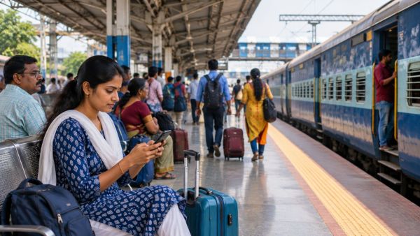 How to get a refund if Indian Railways cancels your train. (Image generated using AI)