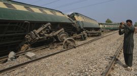 trains derailed