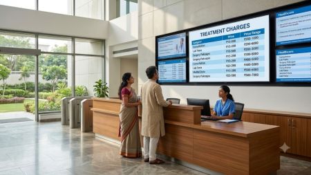 The Centre has urged the 19 states and Union territories that have implemented the Clinical Establishments Act to enforce its provisions on displaying treatment charges. (Image generated using AI)