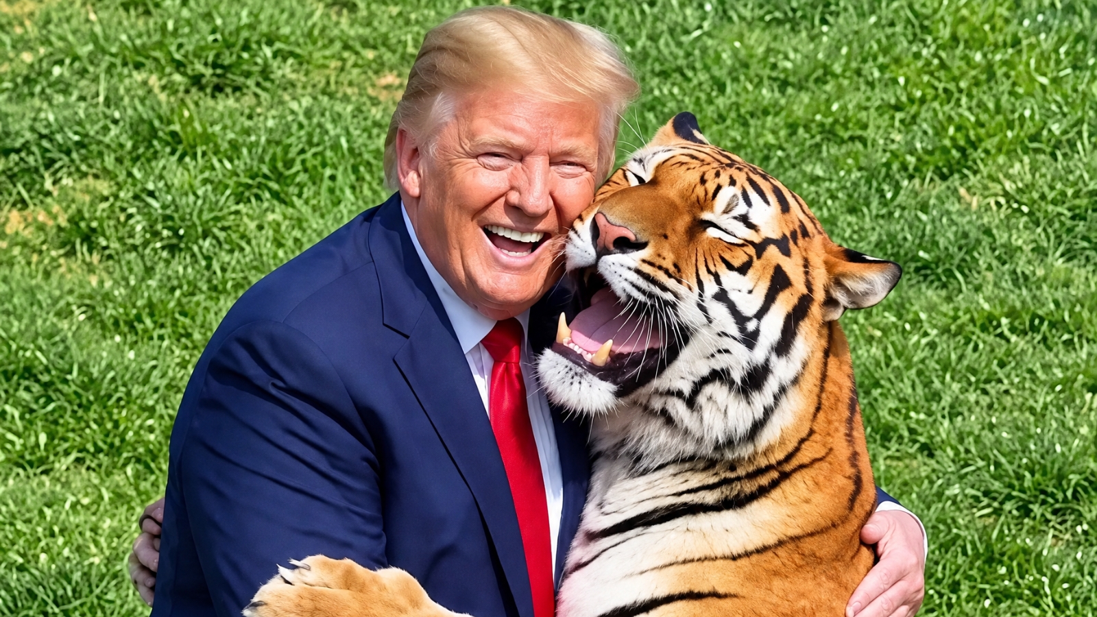 Trump slammed for posting AI video after UK zoo tiger attack; victim’s family pleads: ‘Stop circulating footage’