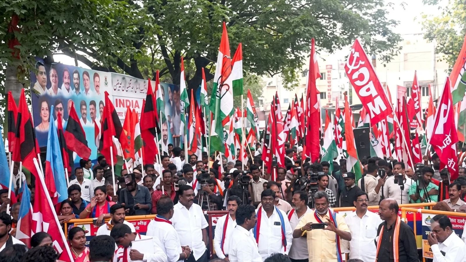 India News Live Updates, 15 October 2026: TVK joins INDIA Bloc’s protest in Chennai against CEC Gyanesh Kumar