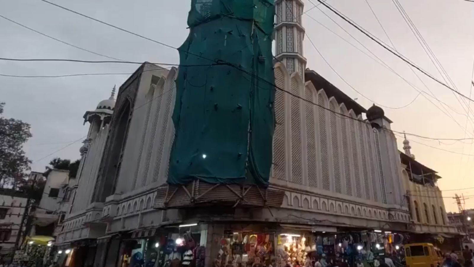 Portion of historic Ujjain mosque suffers damage during road-widening work