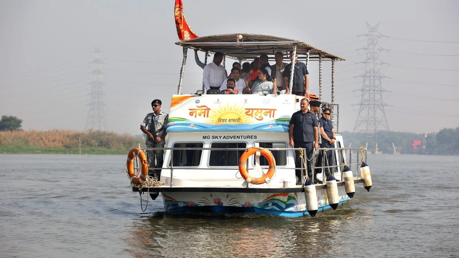 Delhi Begins Trial Runs of Yamuna River Cruise Ahead of Chhath Festival